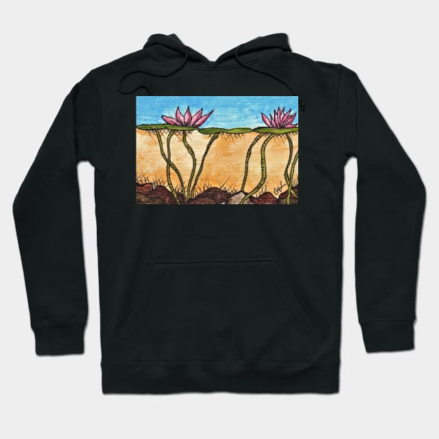 Pond in Profile Hoodie by CAutumnTrapp